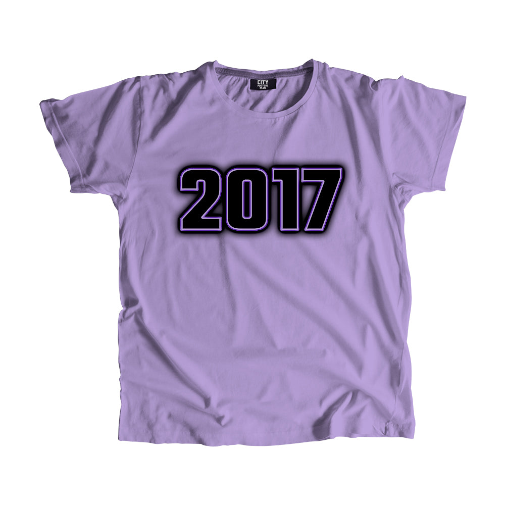 2017 Vintage Heritage Year Men Unisex T-Shirt (Iris Lavender)