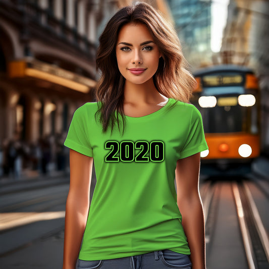 2020 Women T-Shirt | Vintage Birth Year Shirt | City Posters Plus