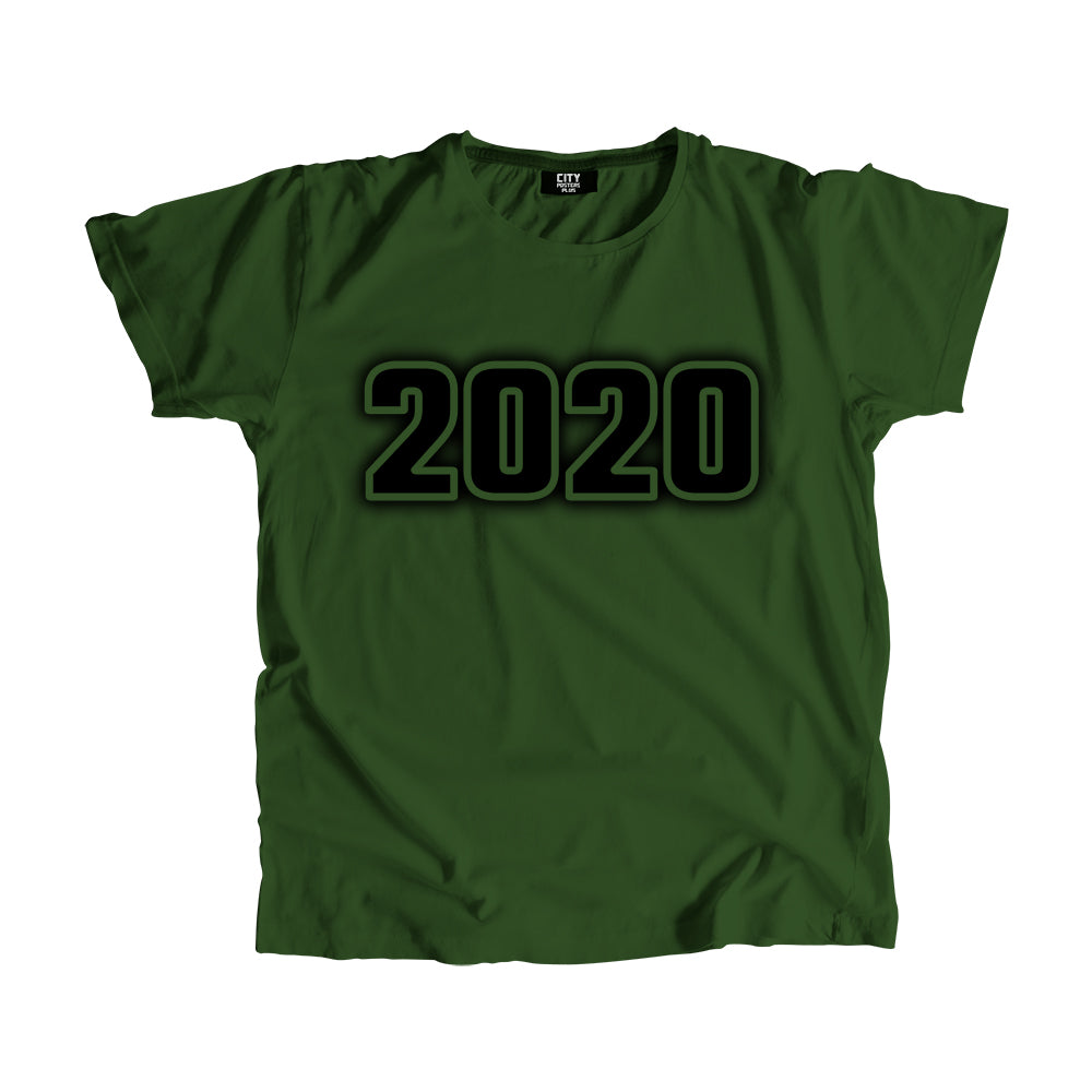 2020 Vintage Heritage Year Men Unisex T-Shirt (Olive Green)