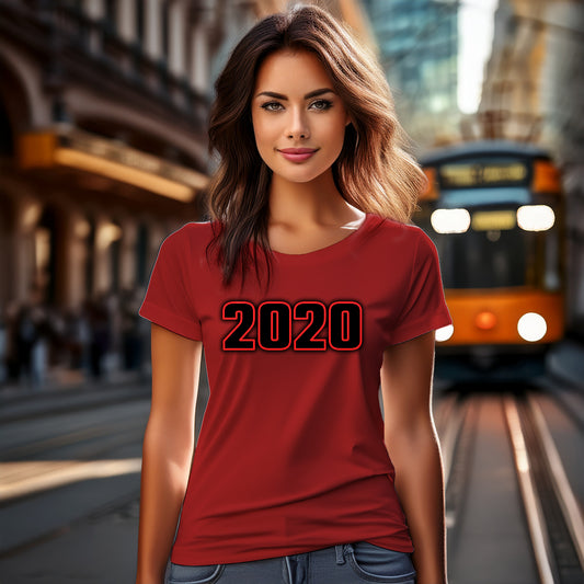 2020 Women T-Shirt | Vintage Birth Year Shirt | City Posters Plus