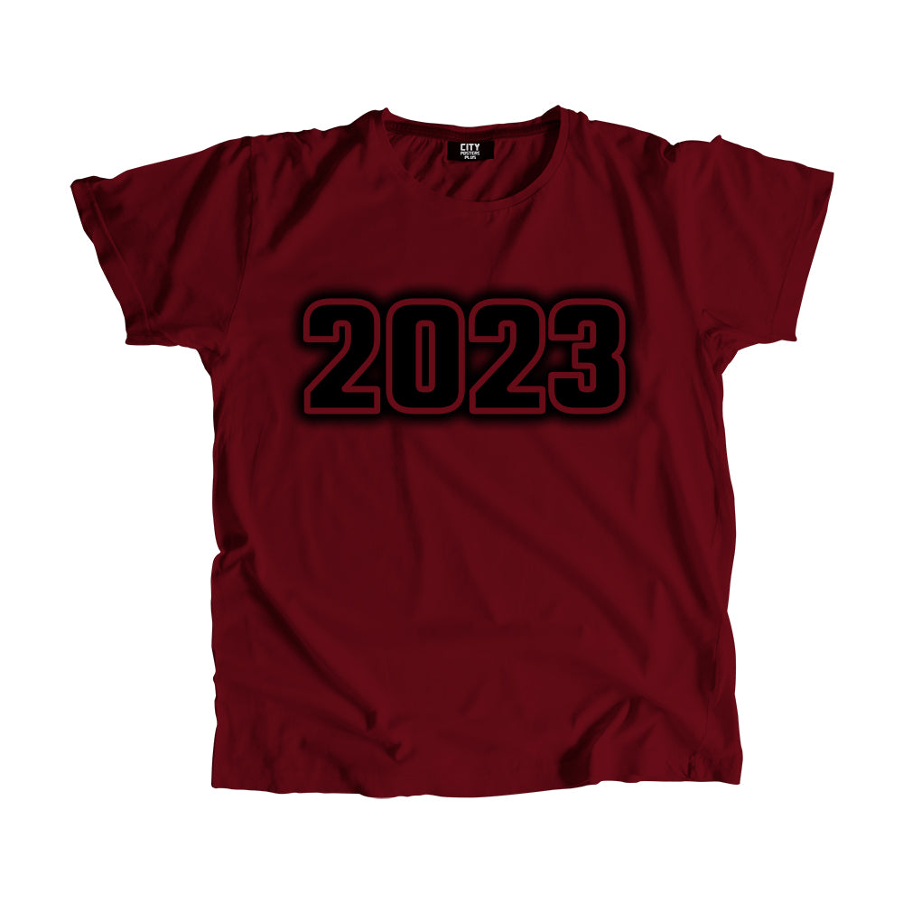 2023 Vintage Heritage Year Men Unisex T-Shirt (Maroon)