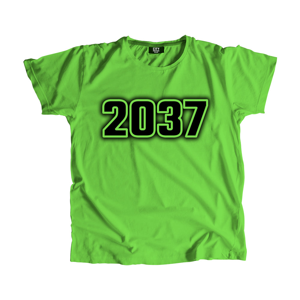 2037 Vintage Heritage Year Men Unisex T-Shirt (Liril Green)