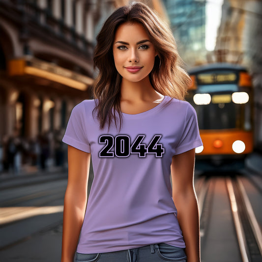 2044 Women T-Shirt | Vintage Birth Year Shirt | City Posters Plus