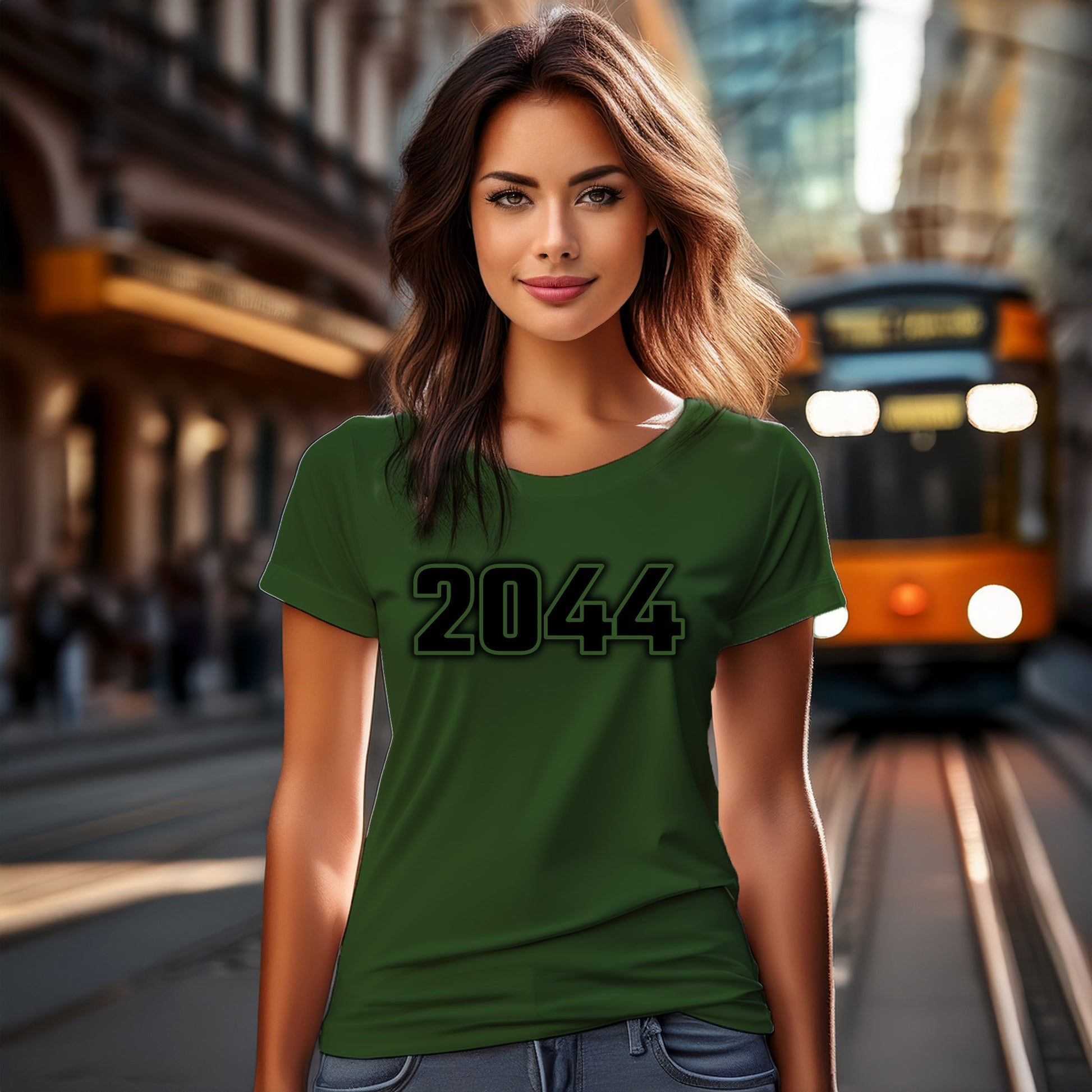 2044 Women T-Shirt | Vintage Birth Year Shirt | City Posters Plus