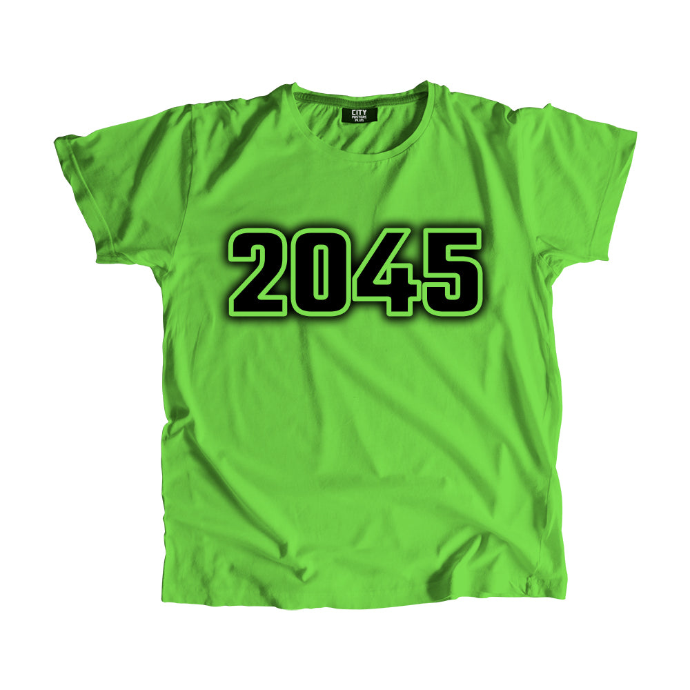 2045 Vintage Heritage Year Men Unisex T-Shirt (Liril Green)