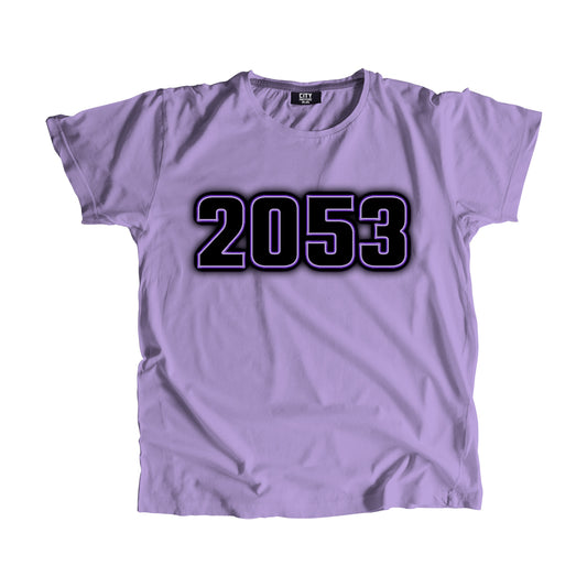 2053 Vintage Heritage Year Men Unisex T-Shirt (Iris Lavender)