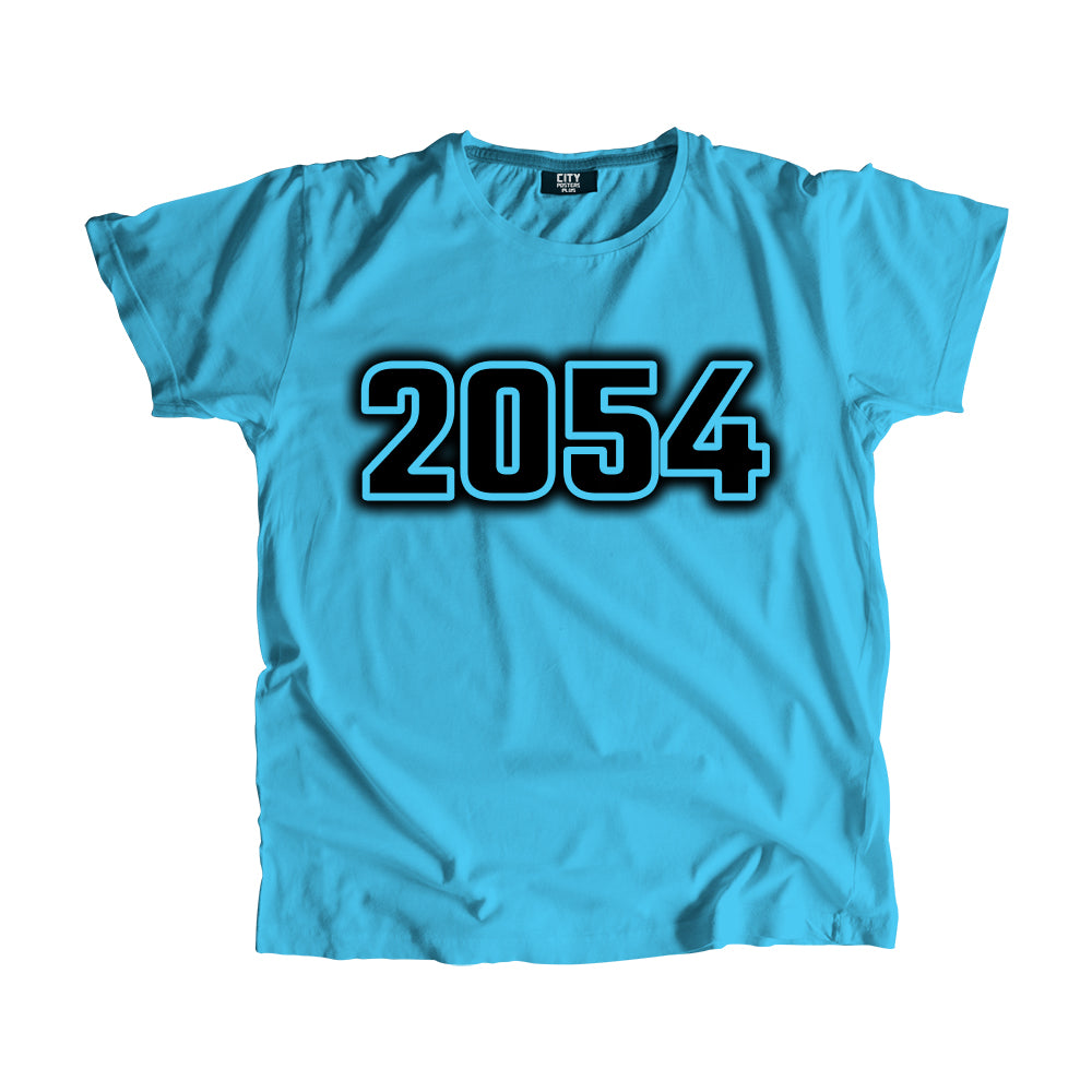 2054 Vintage Heritage Year Men Unisex T-Shirt (Sky Blue)