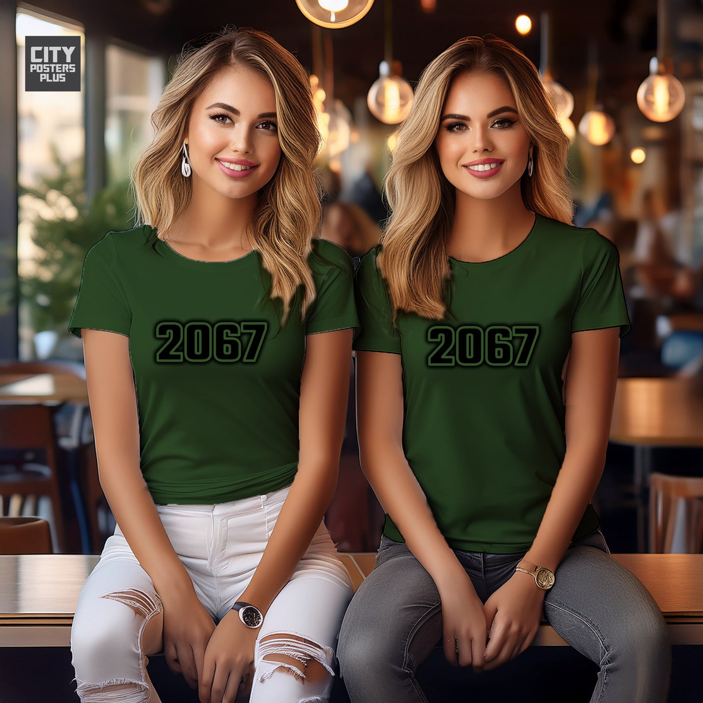 City Posters Plus 2067 Vintage Birth Year Women T-Shirt