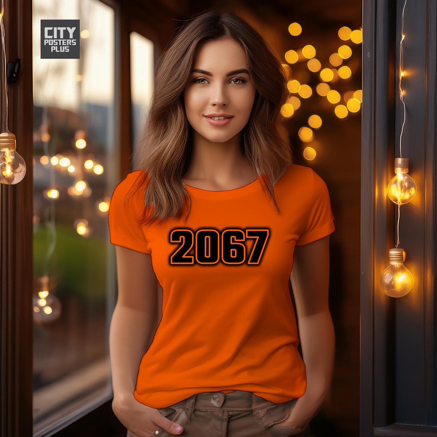 City Posters Plus 2067 Vintage Birth Year Women T-Shirt