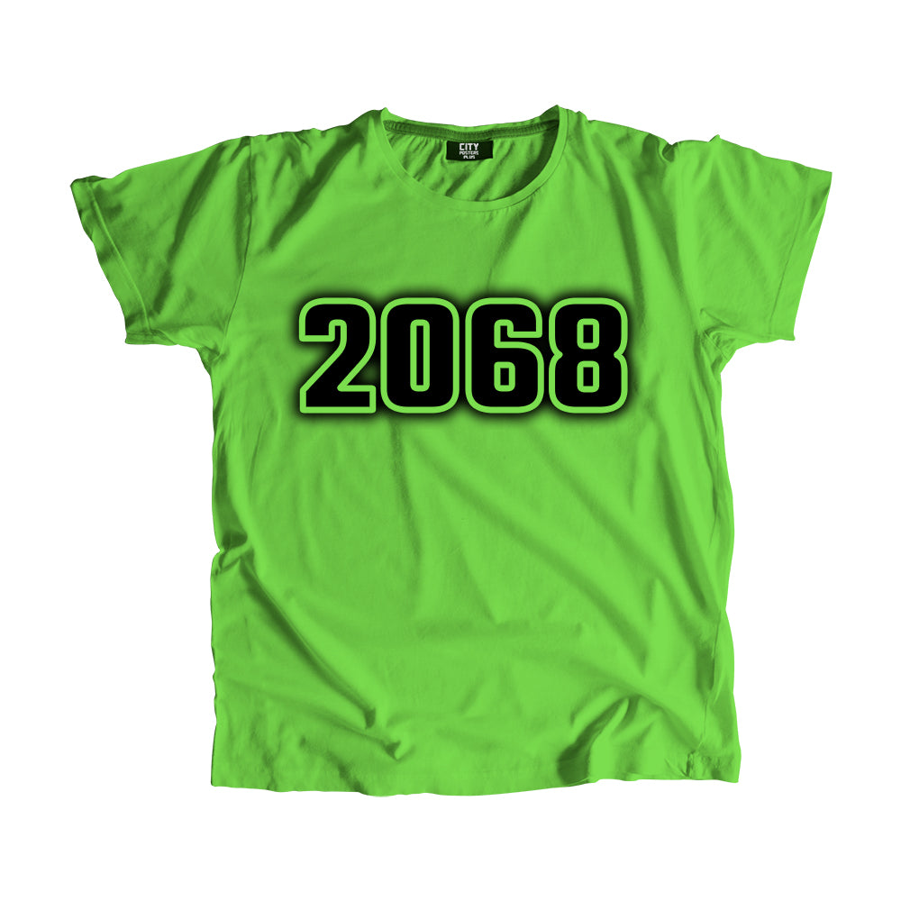 2068 Vintage Heritage Year Men Unisex T-Shirt (Liril Green)