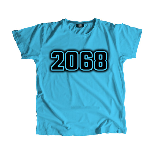 2068 Vintage Heritage Year Men Unisex T-Shirt (Sky Blue)