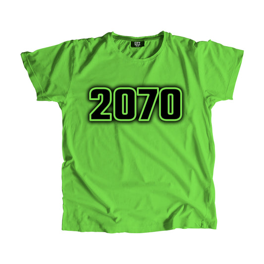 2070 Vintage Heritage Year Men Unisex T-Shirt (Liril Green)