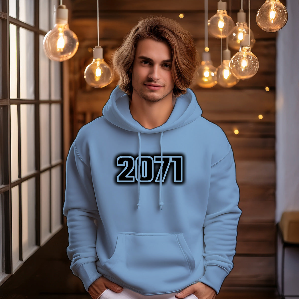 2071 Men Unisex Hoodie | Vintage Birth Year Hoodie Gift