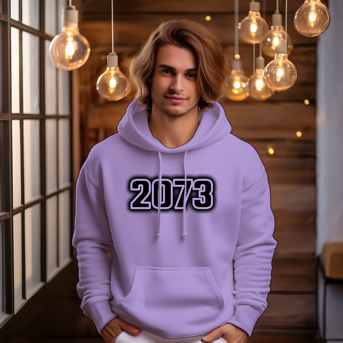 2073 Men Unisex Hoodie | Vintage Birth Year Hoodie Gift