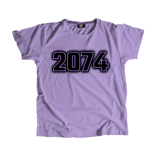 2074 Vintage Heritage Year Men Unisex T-Shirt (Iris Lavender)