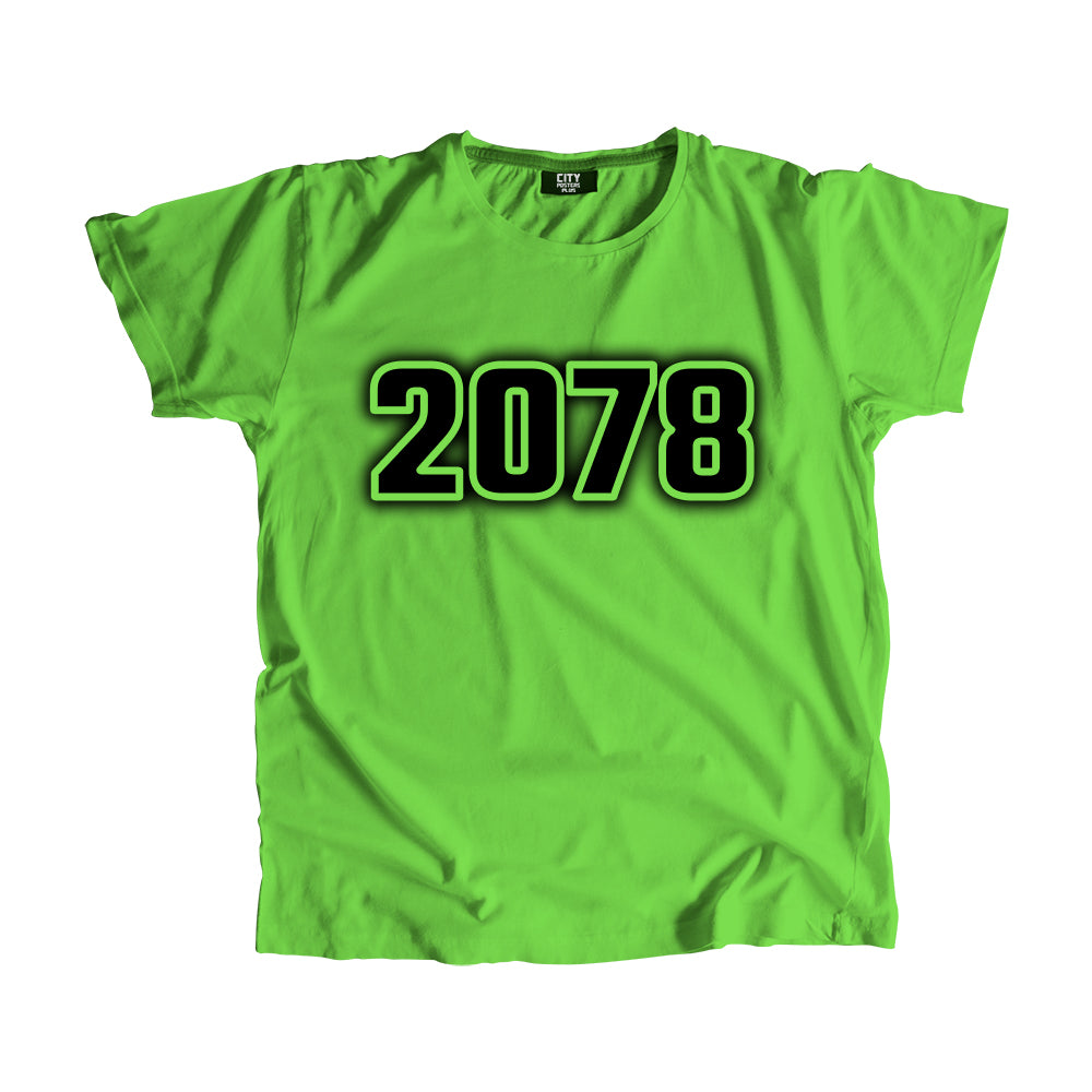 2078 Vintage Heritage Year Men Unisex T-Shirt (Liril Green)