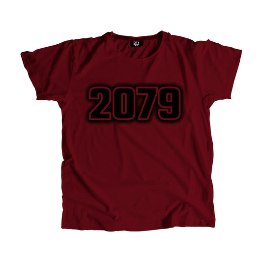 2079 Vintage Heritage Year Men Unisex T-Shirt (Maroon)