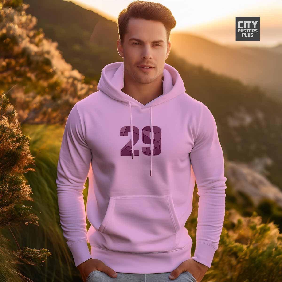 29 Number Unisex Hoodie | Personalized Number Hoodie for Men & Women