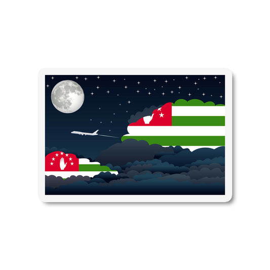 Abkhazia Night Clouds Magnets