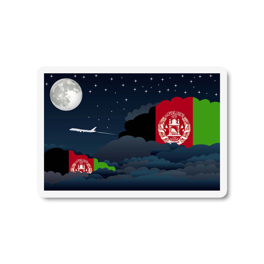 Afghanistan Night Clouds Magnets