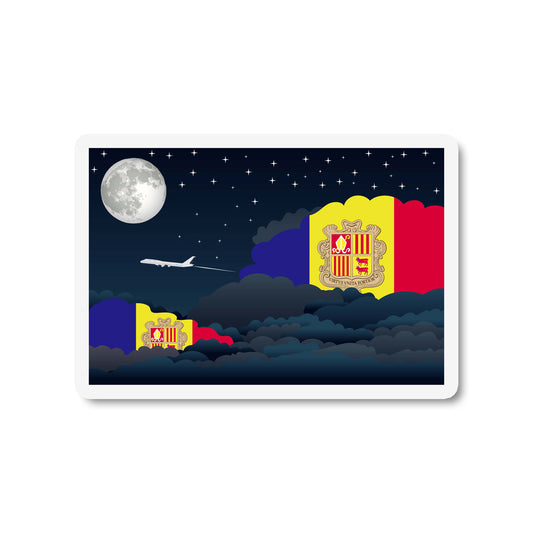 Andorra Night Clouds Magnets