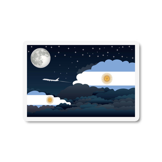 Argentina Night Clouds Magnets