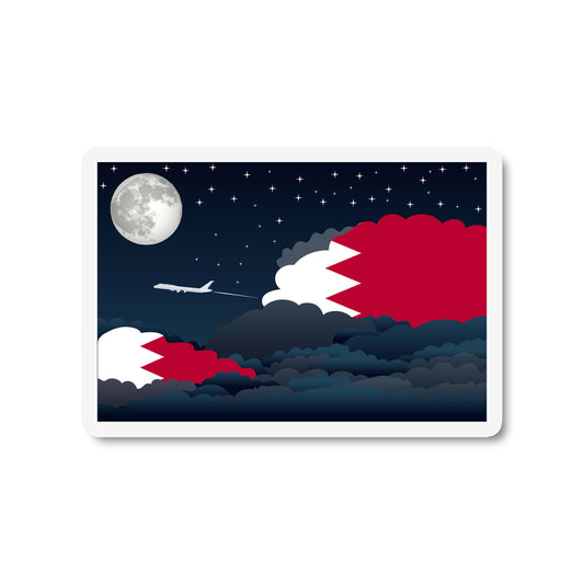 Bahrain Night Clouds Magnets