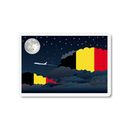 Belgium Night Clouds Magnets