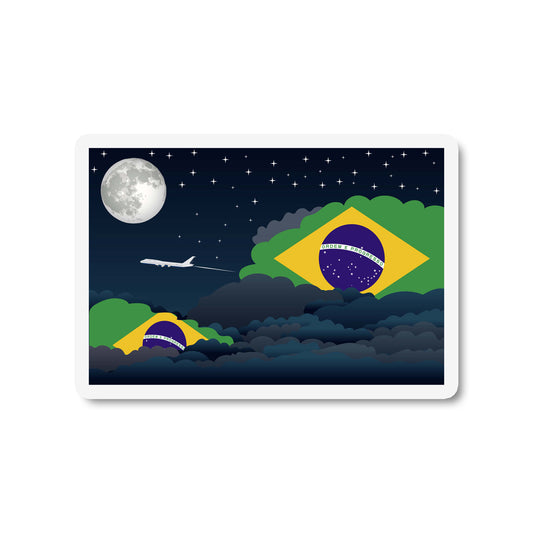 Brazil Night Clouds Magnets