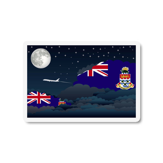 Cayman Islands Night Clouds Magnets