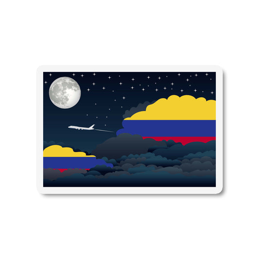 Colombia Night Clouds Magnets