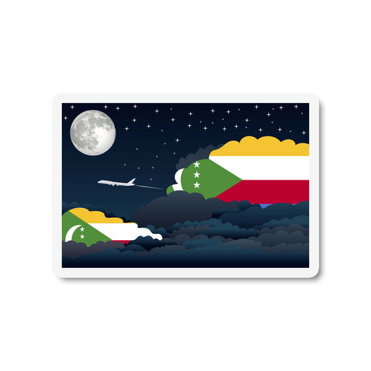 Comoros Night Clouds Magnets