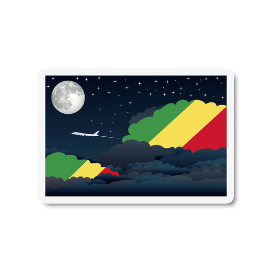 Congo Republic of the Night Clouds Magnets