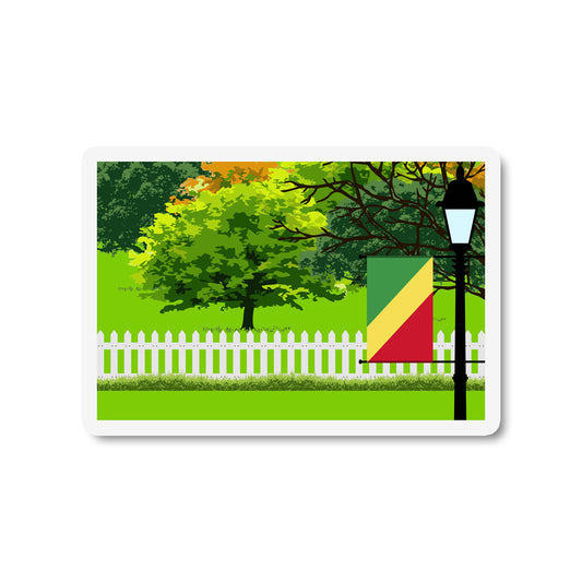 Congo Republic of the Trees and Street Lamp Magnets