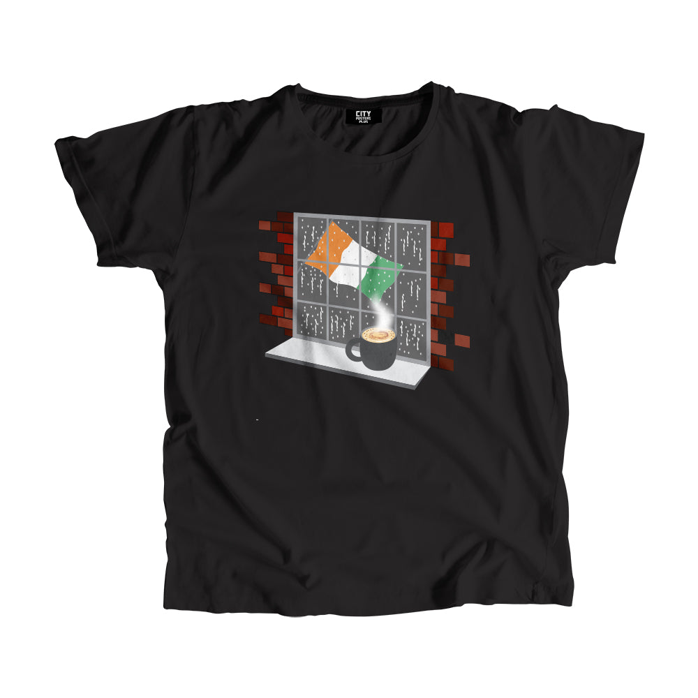 Cote DIvoire Coffee Rain Men Unisex T-Shirt | Coffee Lover Graphic Tee