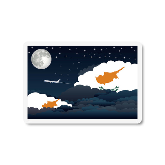 Cyprus Night Clouds Magnets