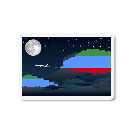 Dagestan Night Clouds Magnets