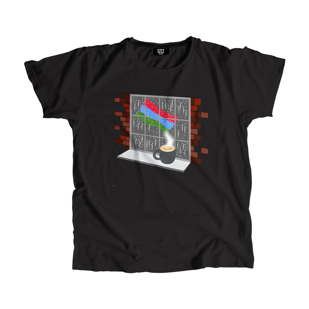 Karelia Coffee Rain Men Unisex T-Shirt | Coffee Lover Graphic Tee