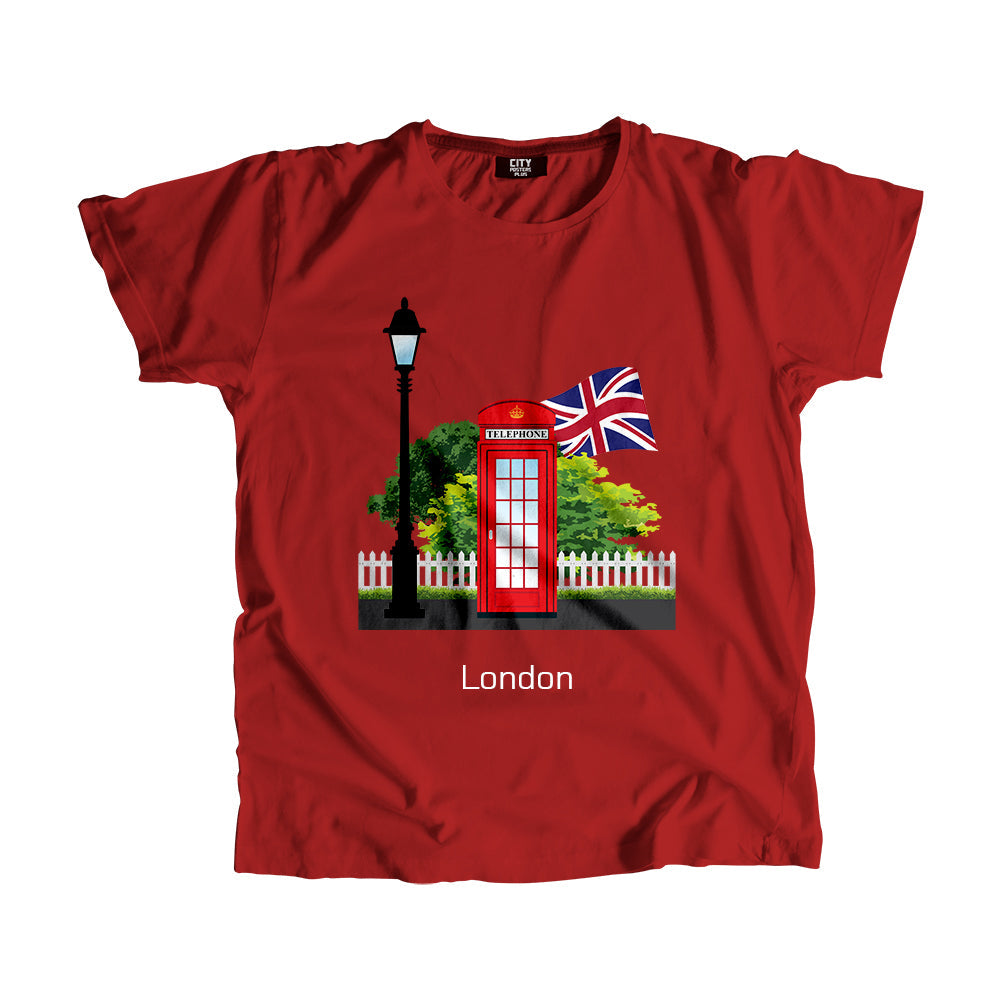 London Red Telephone Men Unisex Men Unisex T-Shirt