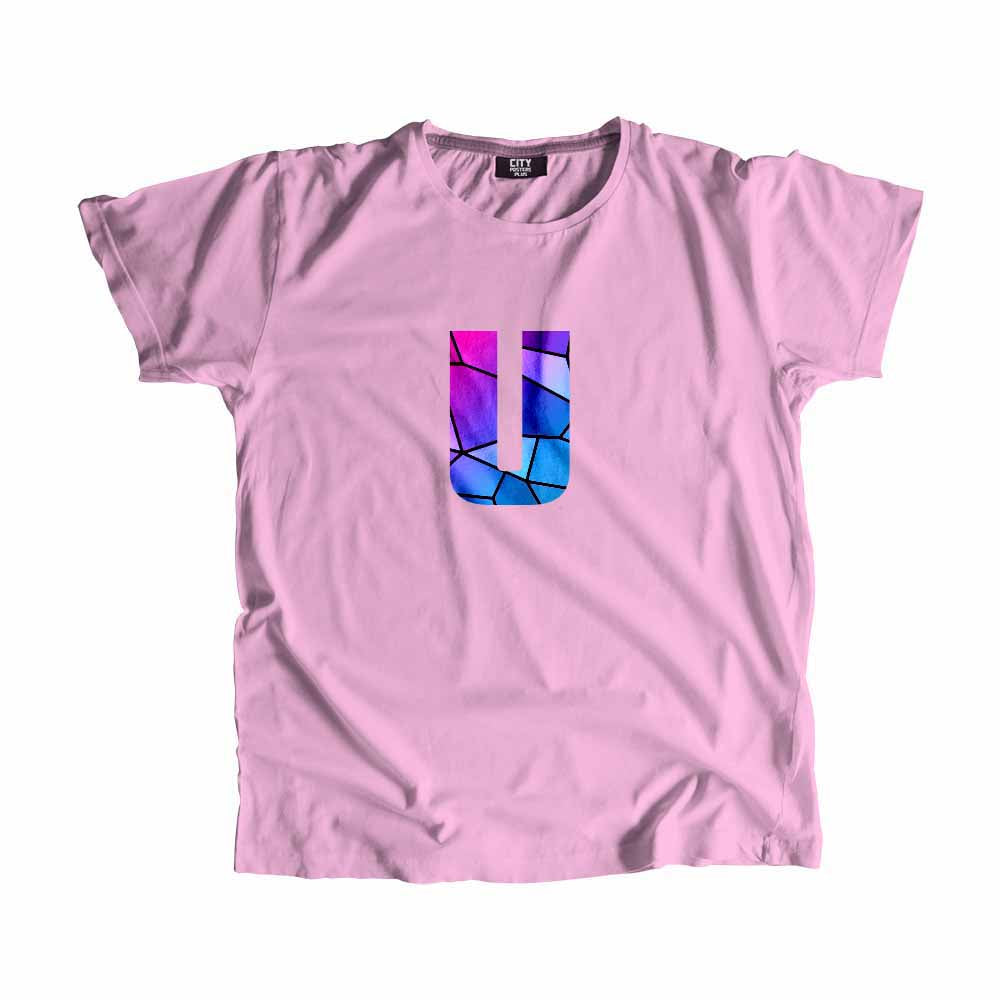 U Letter Men Unisex T-Shirt