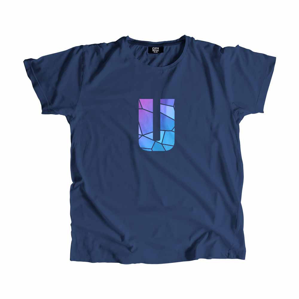 U Letter Men Unisex T-Shirt