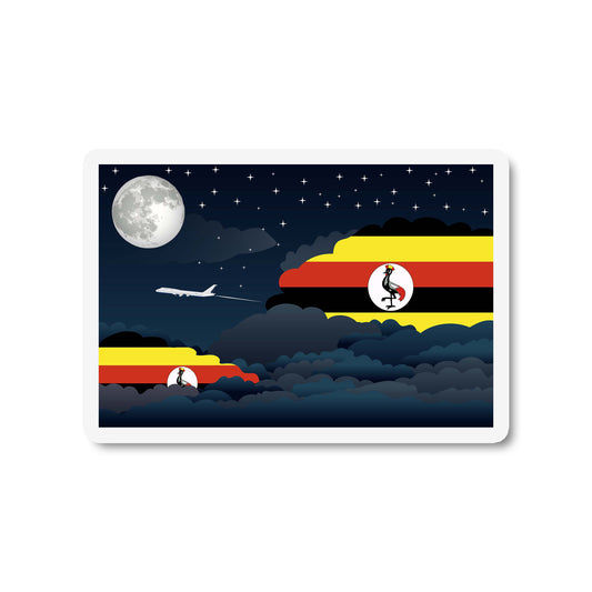 Uganda Night Clouds Magnets