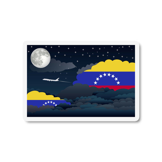 Venezuela Night Clouds Magnets