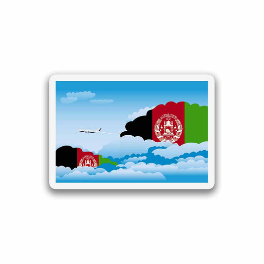 Afghanistan Day Clouds Magnets