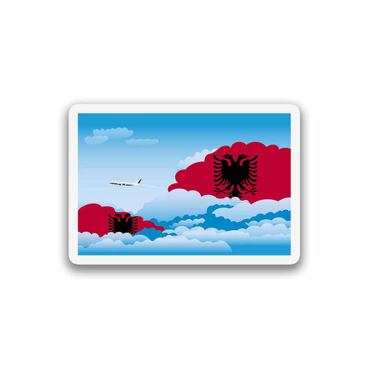 Albania Day Clouds Magnets