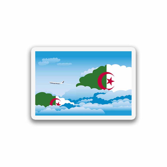 Algeria Day Clouds Magnets
