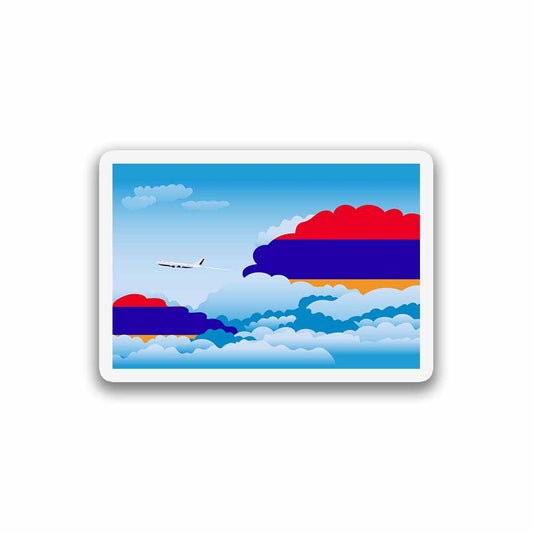 Armenia Day Clouds Magnets