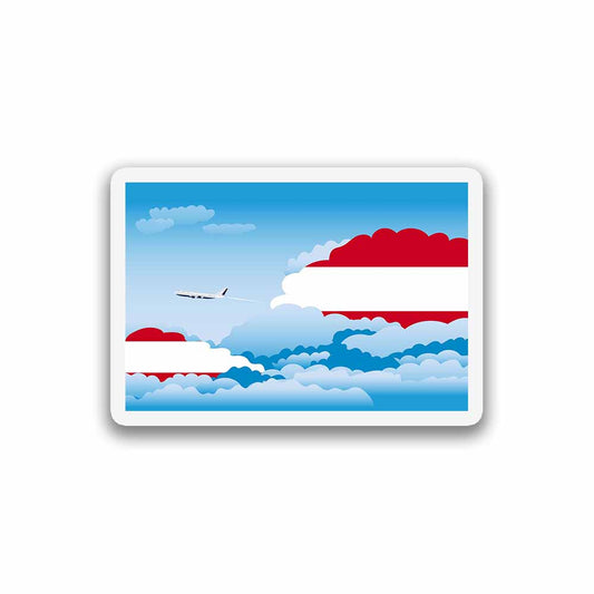 Austria Day Clouds Magnets