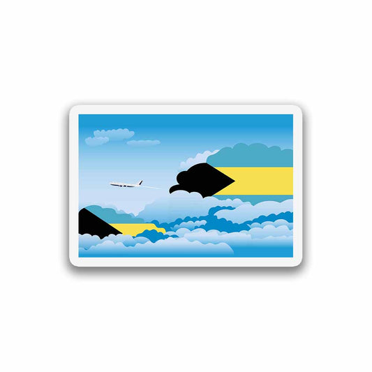 Bahamas Day Clouds Magnets