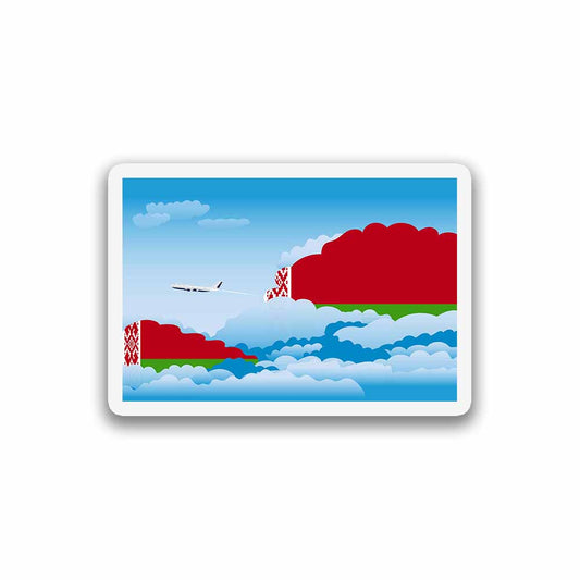 Belarus Day Clouds Magnets